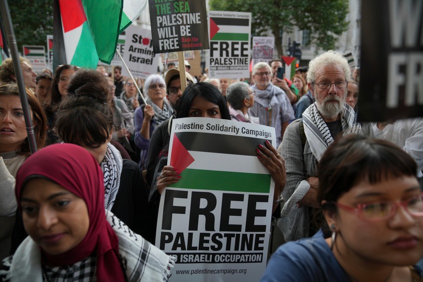 Propalestinski protest u Londonu 9. septembra