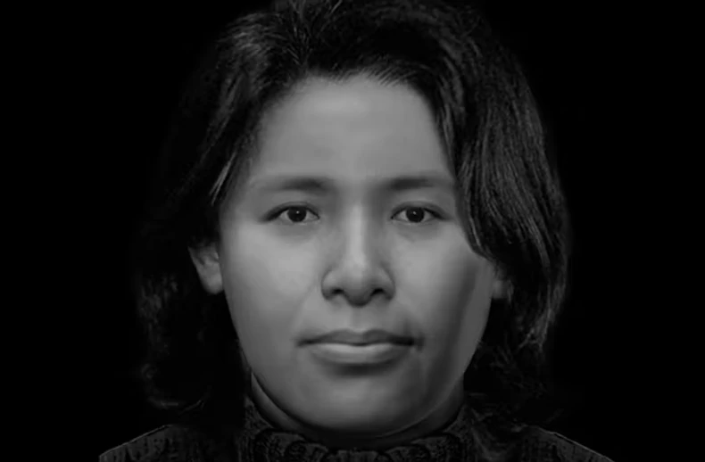 Rekonstrukcija lica žrtve pronađene 1999. godine u reci Gasp blizu Amsterdama