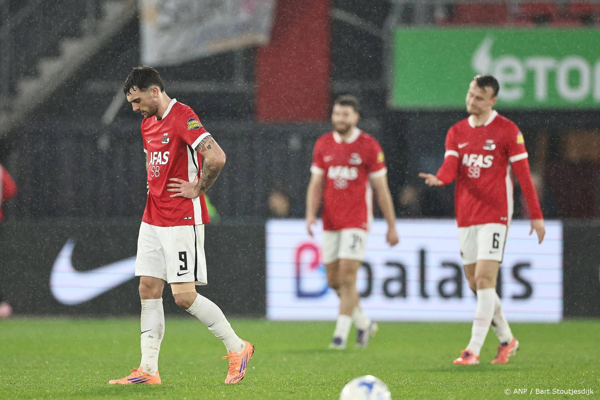 Vierde duel zonder zege: AZ verspeelt voorsprong tegen Go Ahead