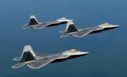 Szef MON: Amerykańskie myśliwce F-22 Raptor wylądowały w Łasku