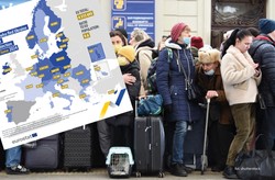 Ochrona tymczasowa w UE. Polska przyjmuje prawie najwięcej Ukraińców w całej Wspólnocie