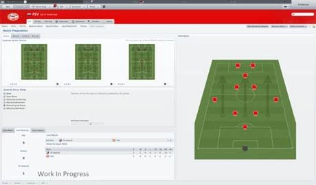 Screen z gry "Football Manager 2011"