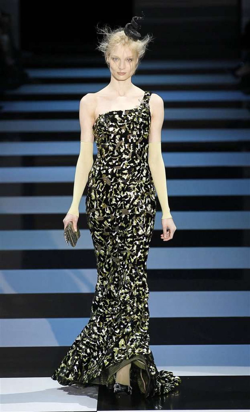 Giorgio Armani Prive haute couture wiosna lato 2012