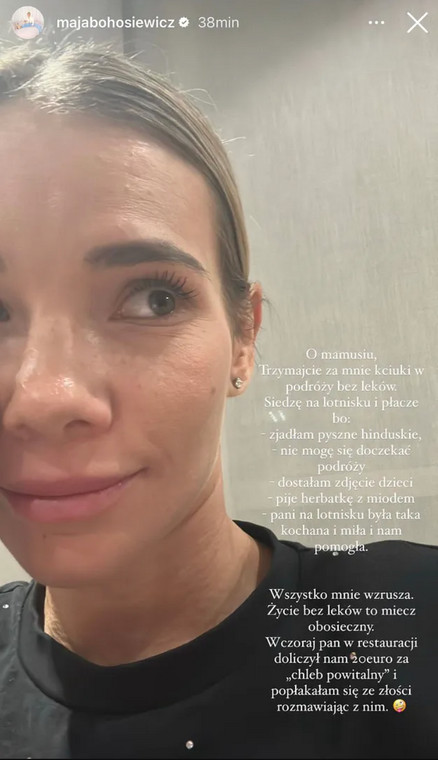 Maja Bohosiewicz na Instgramie