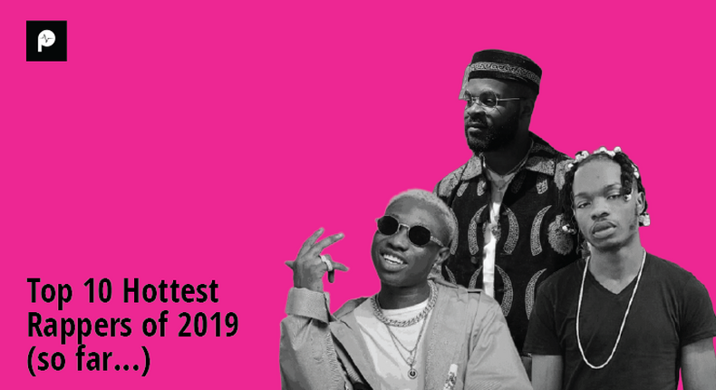 Here are the top 10 hottest Nigerian rappers of 2019 (so far). (Pulse Nigeria)