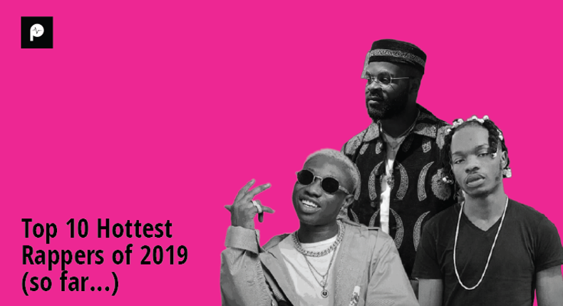 Here are the top 10 hottest Nigerian rappers of 2019 (so far). (Pulse Nigeria)