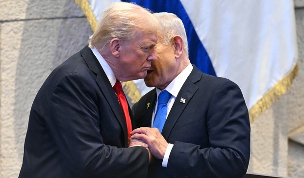 Donald Tramp, Benjamin Netanjahu