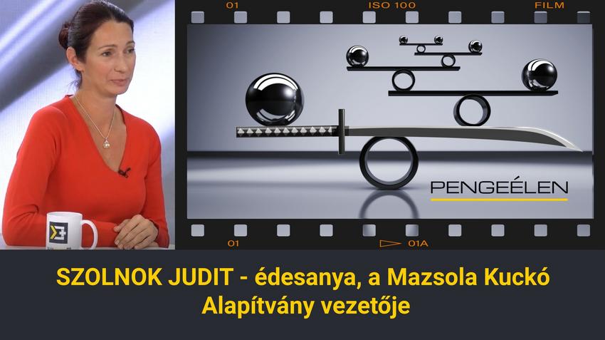 Szolnok Judit interjú podcast video Pengeélen atrx