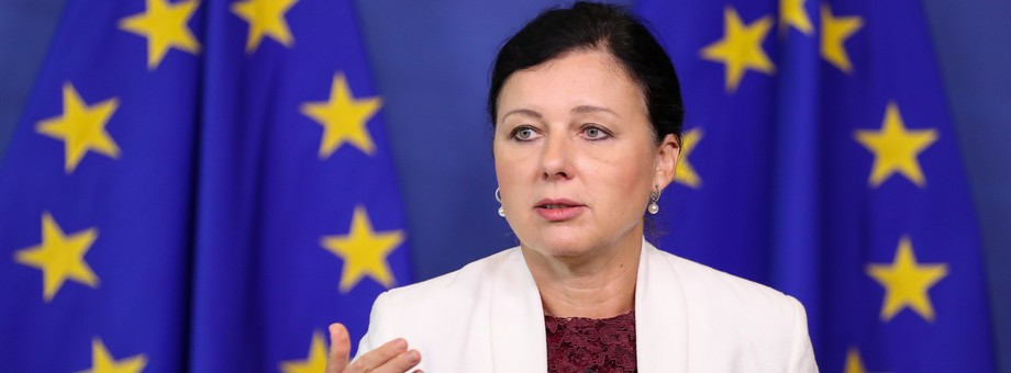 Viera Jourova, komisarz ds. sprawiedliwości UE. Bruksela, 20 września 2018 r.