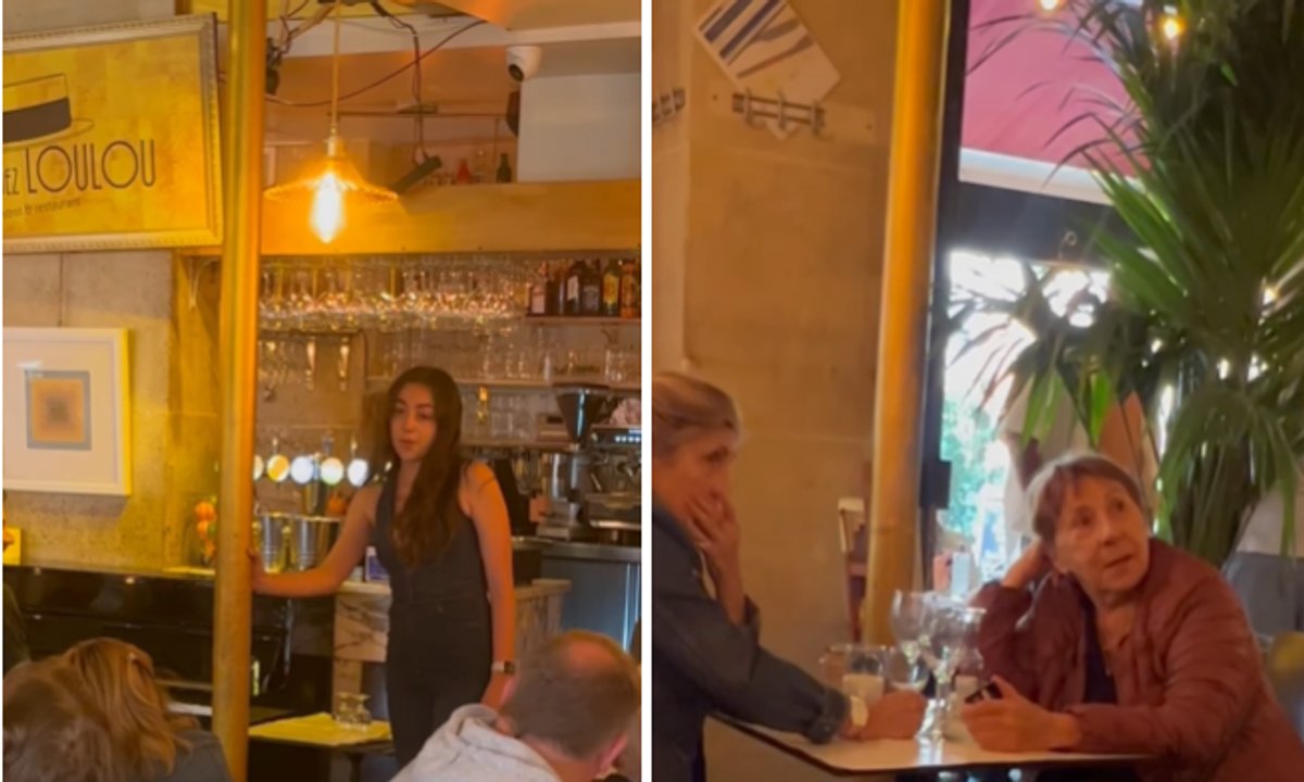 Zaskoczyła gości restauracji. Nagle wstała i zaczęła śpiewać operowym głosem