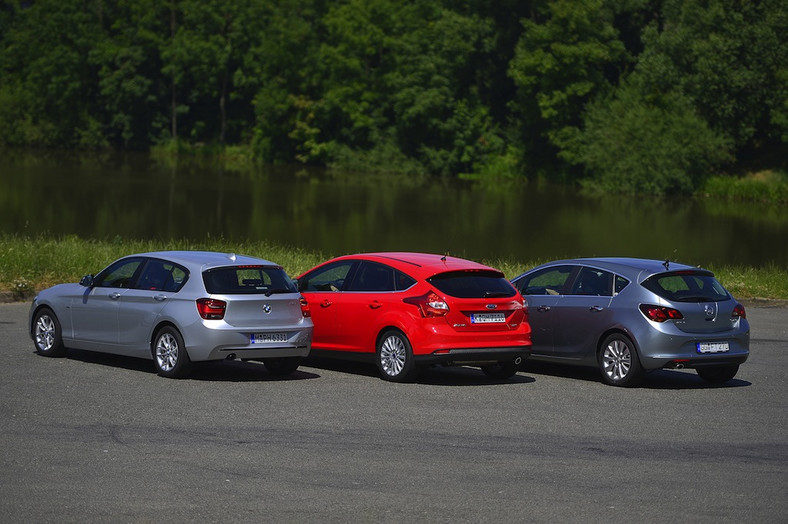 BMW 118i, Ford Focus, Opel Astra - porównanie