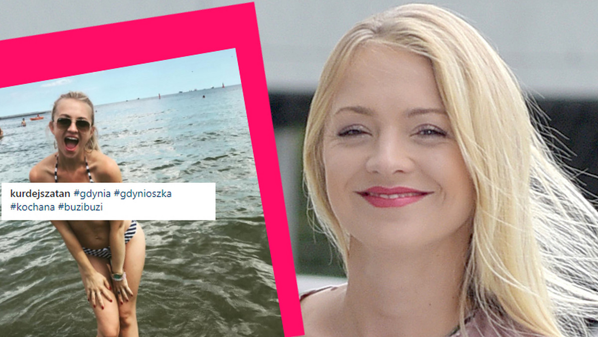 Barbara Kurdej-Szatan spędza wakacje nad morzem, skąd pochwaliła się na Instagramie zdjęciem w bikini. Aktorka, znana m.in. z serialu "M jak miłość" ma świetne ciało, którym niezbyt często się chwali. Niesłusznie.