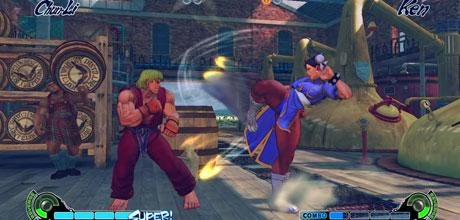 Screen z gry "Street Fighter IV"