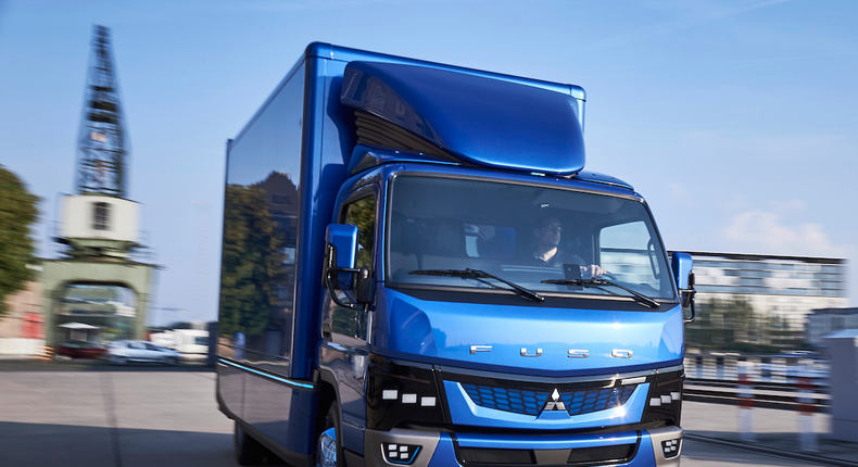 That's because Mercedes' parent company, Daimler, is launching a limited production run of another electric truck this year. Called the eCanter, the truck will launch in Tokyo, Lisbon, and New York before the year ends.