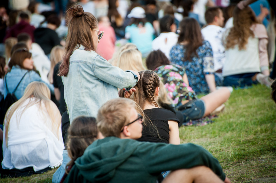 Publiczność na Orange Warsaw Festival 2017