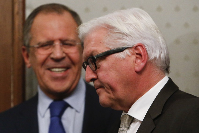 Sergej Lavrov i Frank Valter Štajnmajer na poslednjem susretu