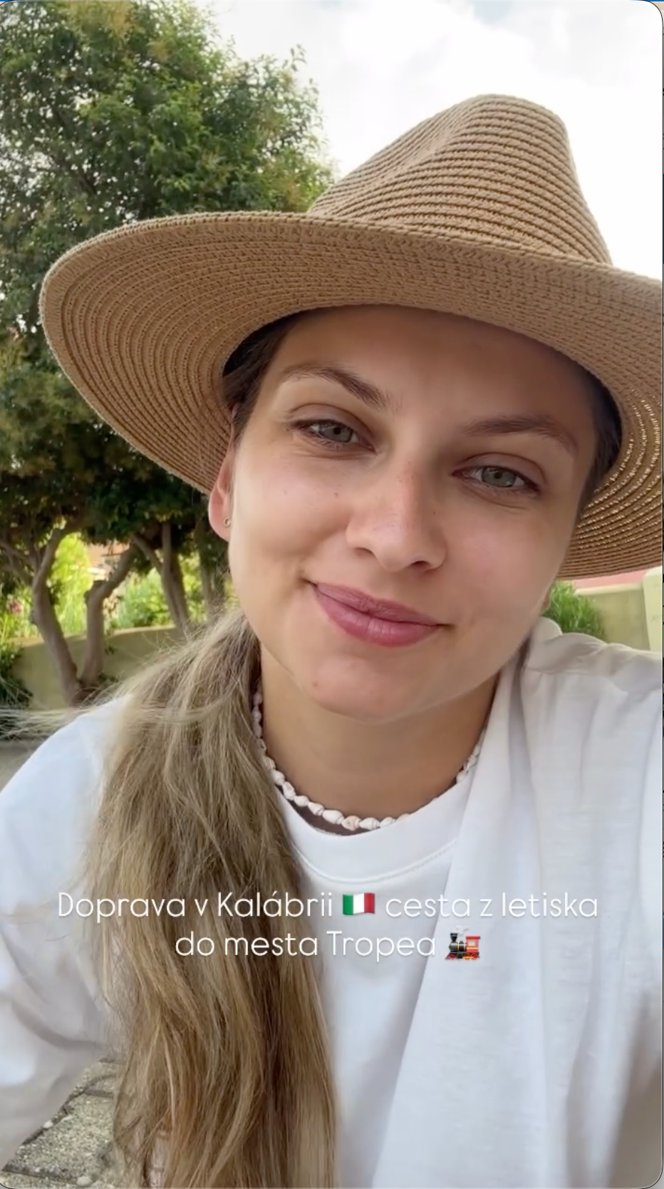 Modelka Tereza Bizíková.