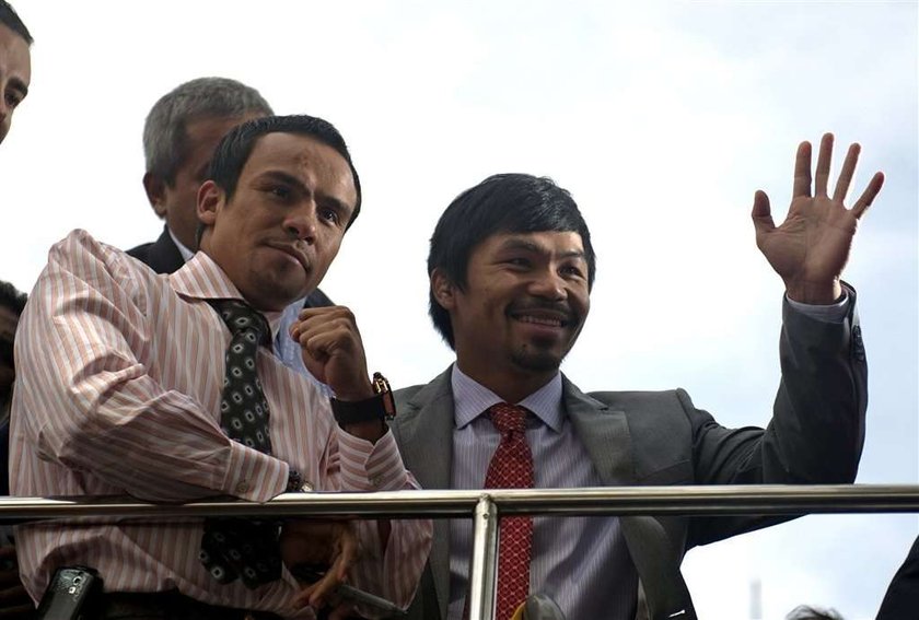 Manny Pacquiao ostro trenuje przed pojedynkiem z Juanem Manuelem Marquezem