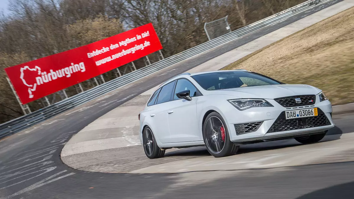 Seat Leon ST Cupra na Nürburgringu