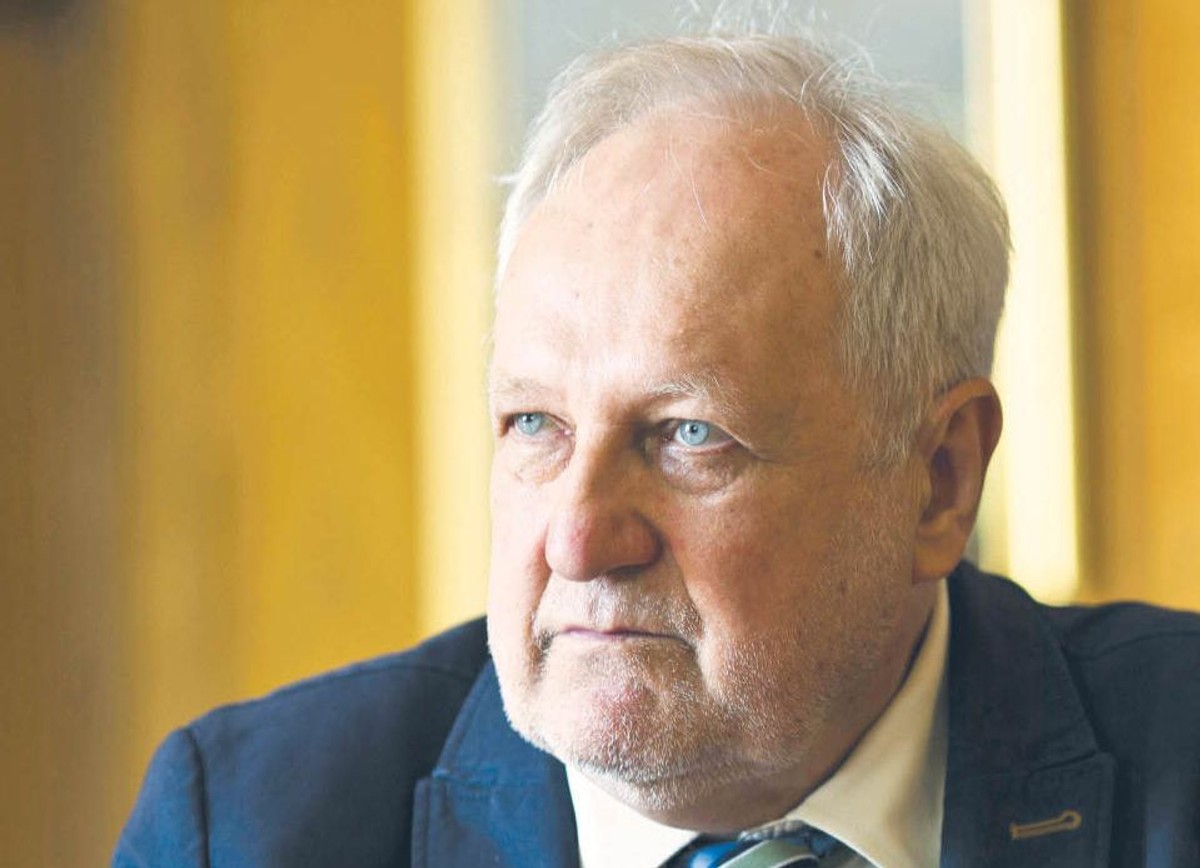 Prof. Jerzy Duszyński, prezes PAN fot. Wojtek Górski