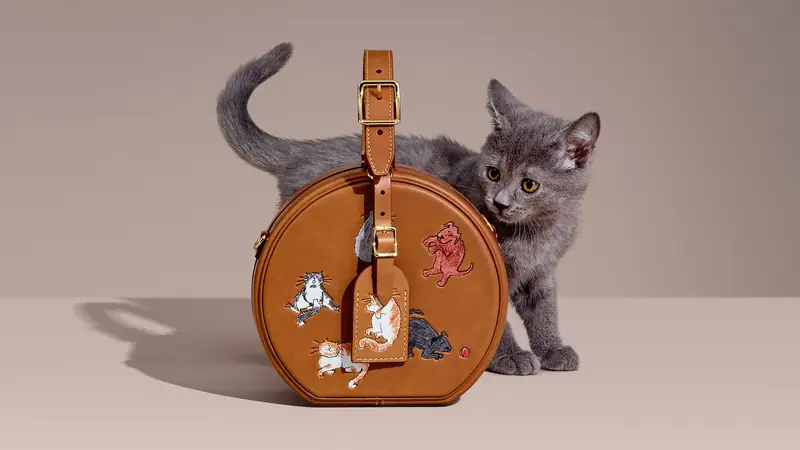 Louis Vuitton i Grace Coddington prezentują &quot;kocią&quot; kolekcję