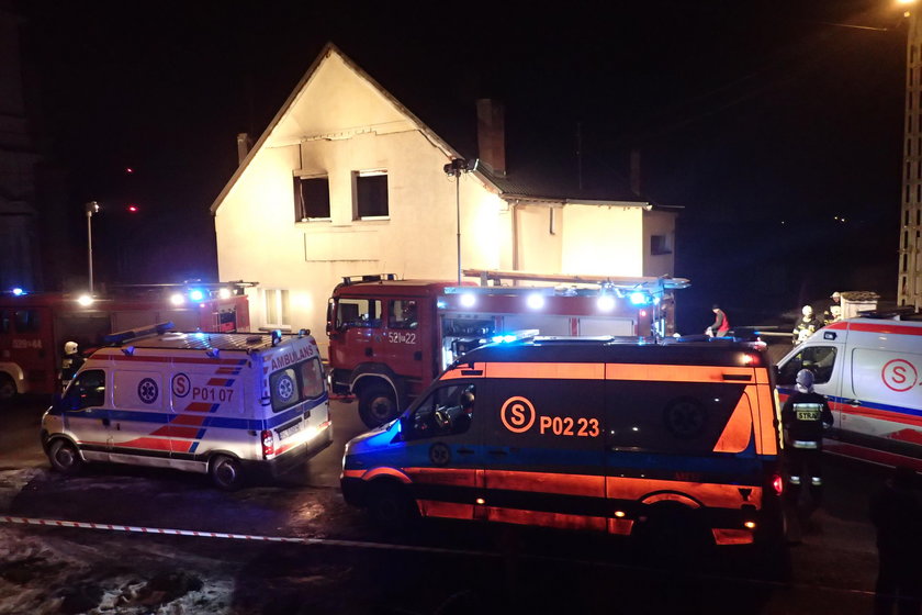Pięcioosobowa rodzina zginęła w pożarze domu
