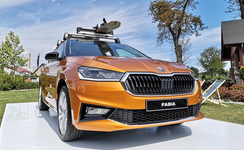 Skoda Fabia to trzeci model czeskiej marki pod względem popularności w Polsce