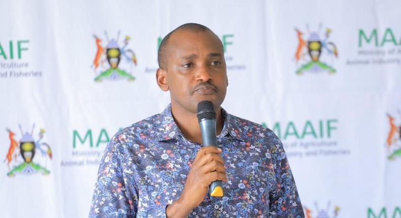 Agriculture Minister Frank Tumwebaze