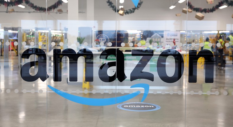 Amazon has already laid off hundreds of workers in 2024. Nathan Stirk/Getty Images