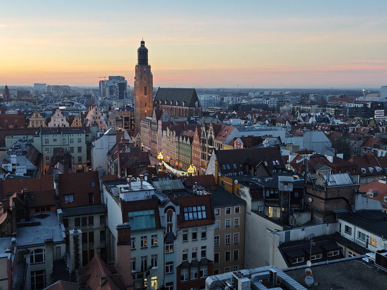 Centrum Wrocławia jest wyraźnie tańsze od najlepszych dzielnic stolicy czy Gdańska