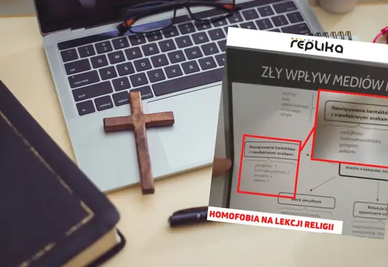 Osoby homoseksualne na równi z pedofilami i bandytami. "Przesłanie" z lekcji religii