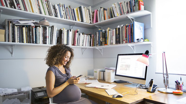 Ciąża a praca przy komputerze