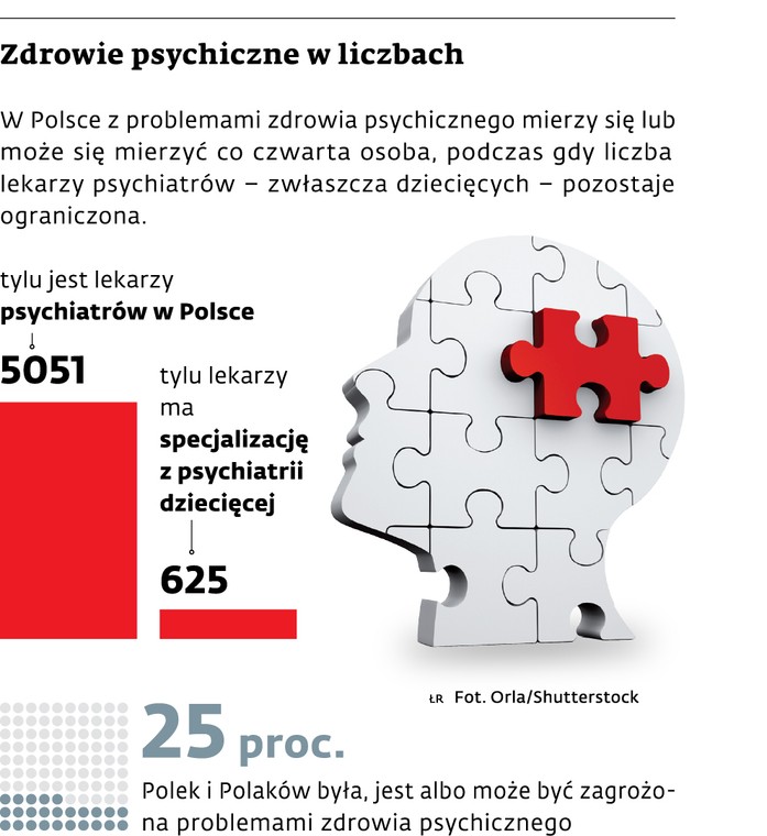Zdrowie psychiczne w liczbach