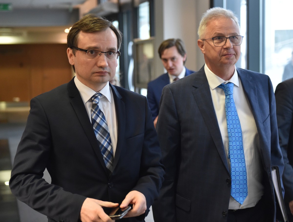 Zbigniew Ziobro i Laszlo Trocsanyi