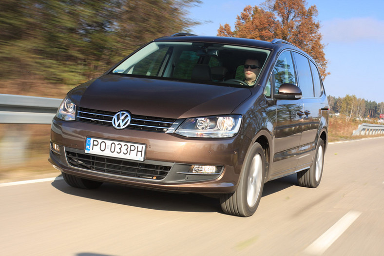 Sharan 2.0 TDI DSG Highline: VW przestał być sknerą