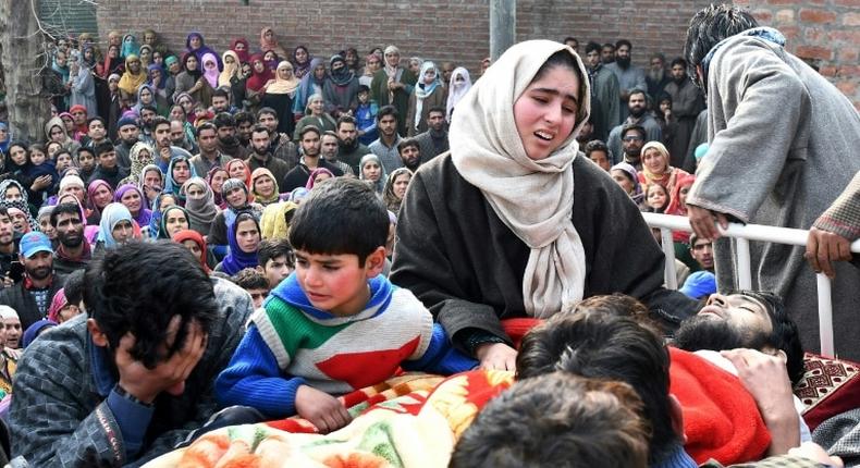 Kashmir-based rights monitors say 528 people have died this year from armed conflict in the disputed Himalayan territory claimed in full by both India and Pakistan, including 145 civilians