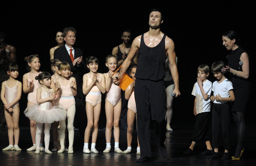 Leo Mujić na uručenju nagrade Beogradskog festivala igre