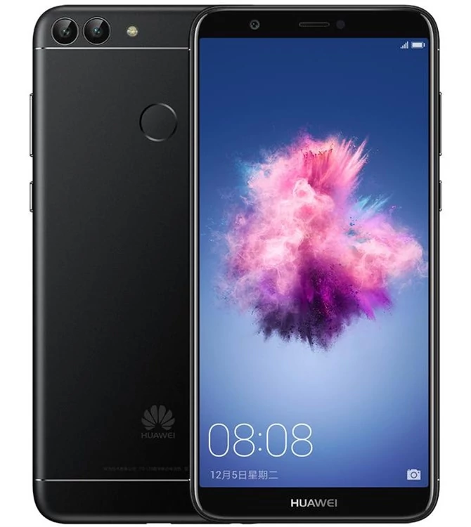 Huawei Enjoy 7S w czarnym kolorze