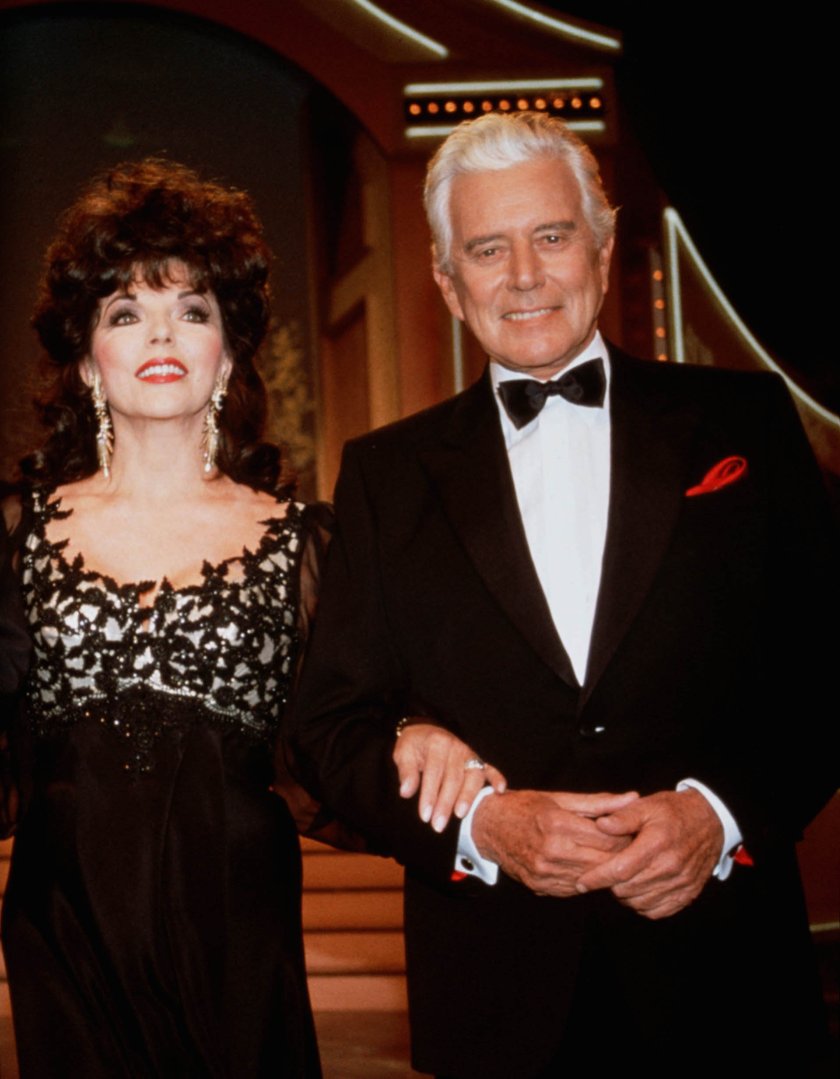 Joan Collins i John Forsythe w "Dynastii"