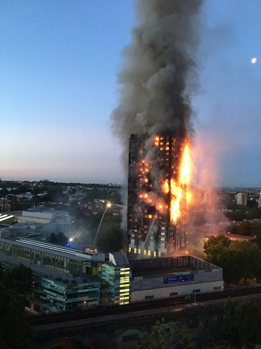 Pożar Grenfell Tower w Londynie