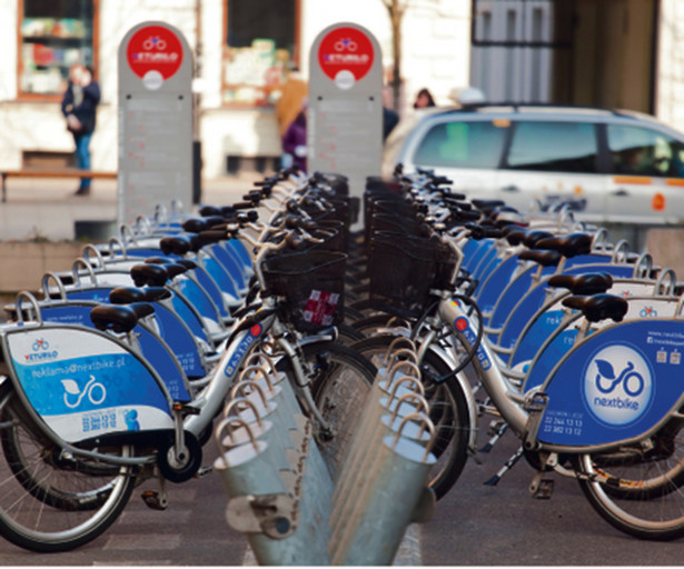 Nextbike proponuje mieszkańcom Warszawy 3000 rowerów