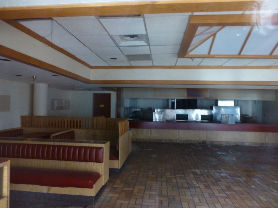 This was a Beef Corral and an Arby's at the Euclid Square Mall in Euclid, Ohio.