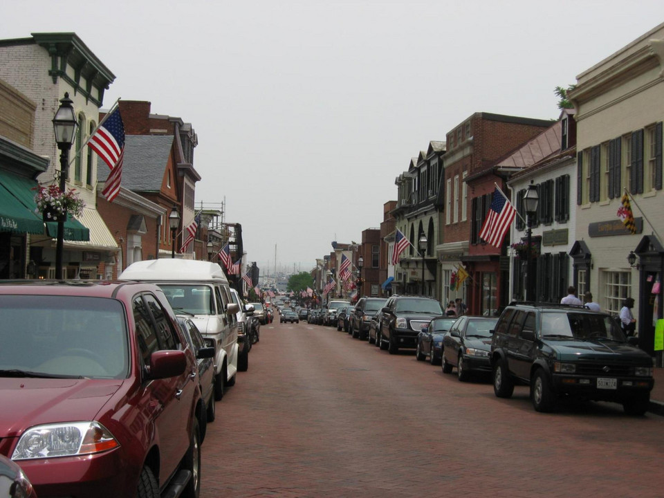 Oskar Górzyński - Ulica w Annapolis, Maryland