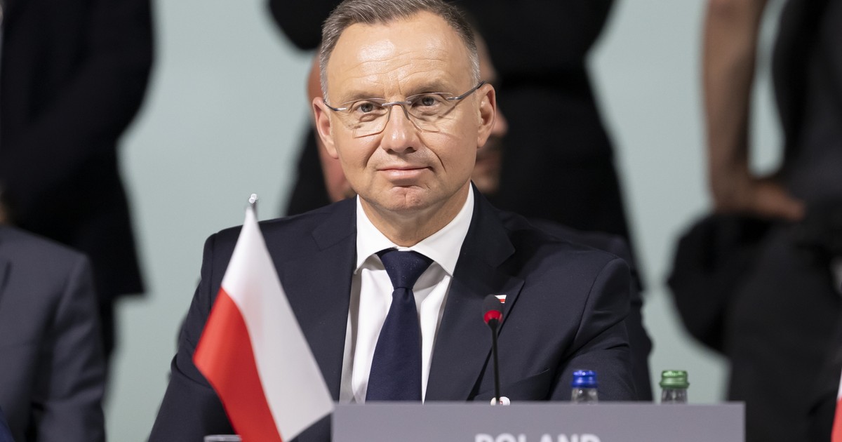 Andrzej Duda en la cumbre en Suiza.  «La marioneta de Putin desempeña un papel vergonzoso»
