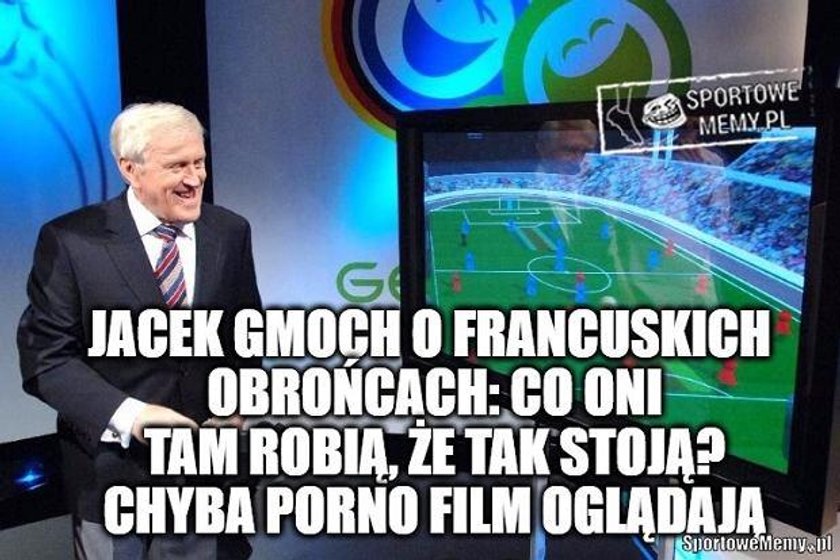 Jacek Gmoch i jego porno-analiza meczu Francuzów. MEMY