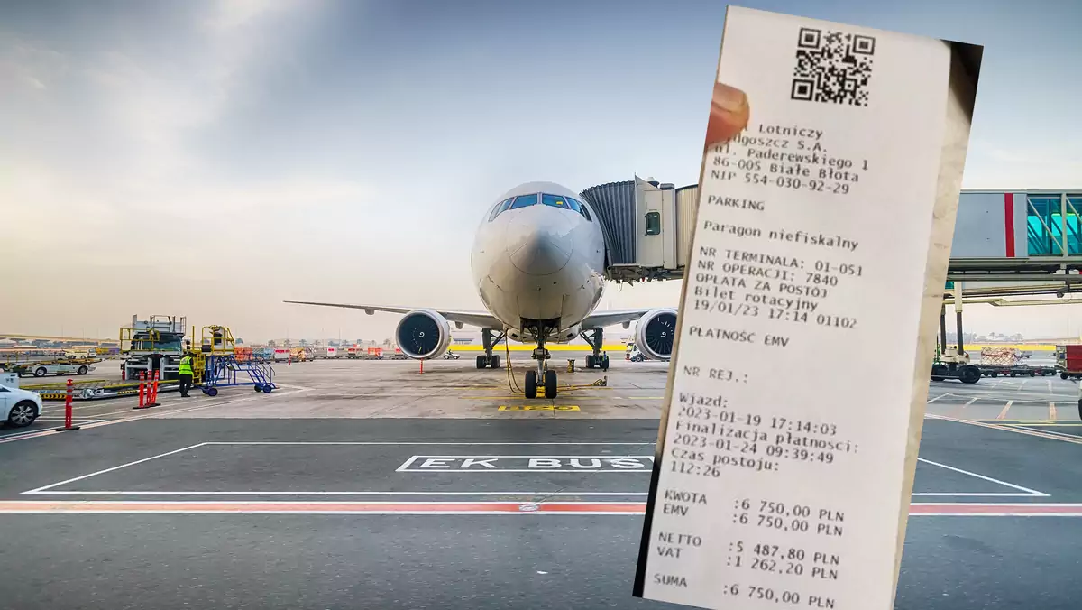 Pasażer miał do zapłaty ogromną kwotę za parkowanie auta przy lotnisku w Bydgoszczy