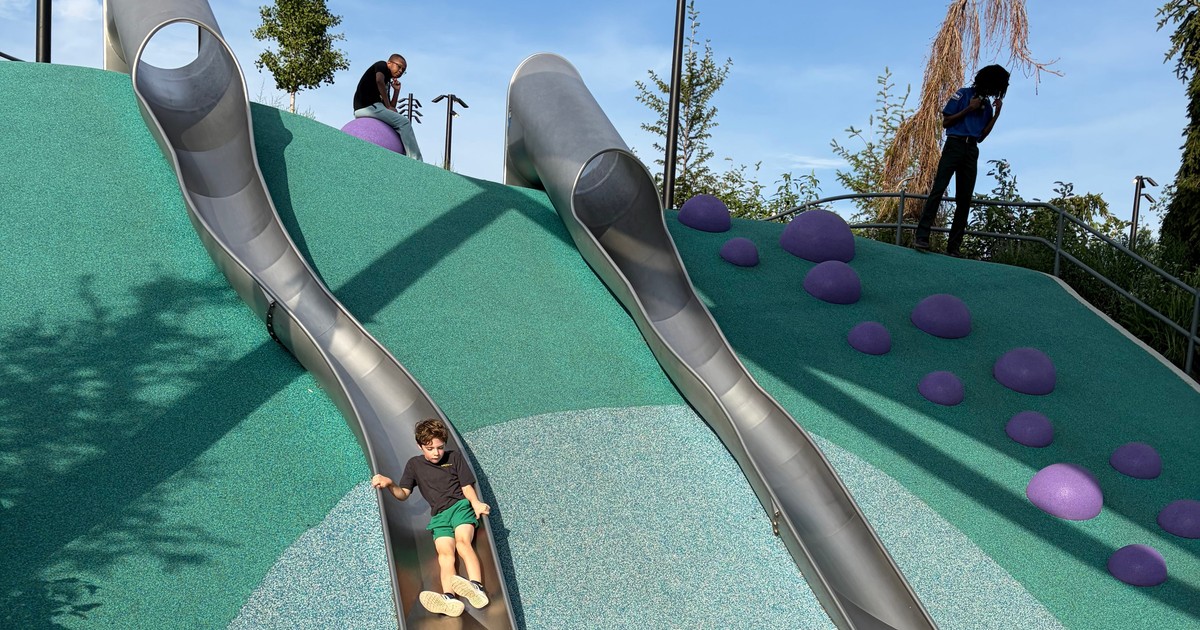 My kids, 6 and 9, loved the Obama Presidential Center playground. Here's what parents should know before going.