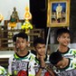 Press conference of 13 members of child soccer team after rescued from Tham Luang cave