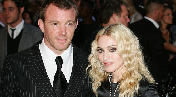 Guy Ritchie és Madonna 2008-ban