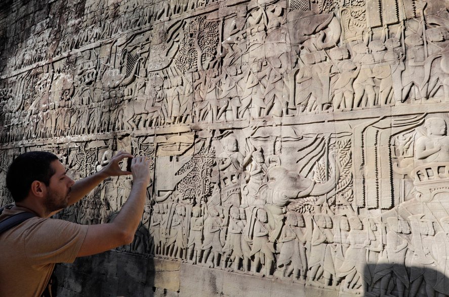 Park Archeologiczny Angkor, niedaleko Siem Reap